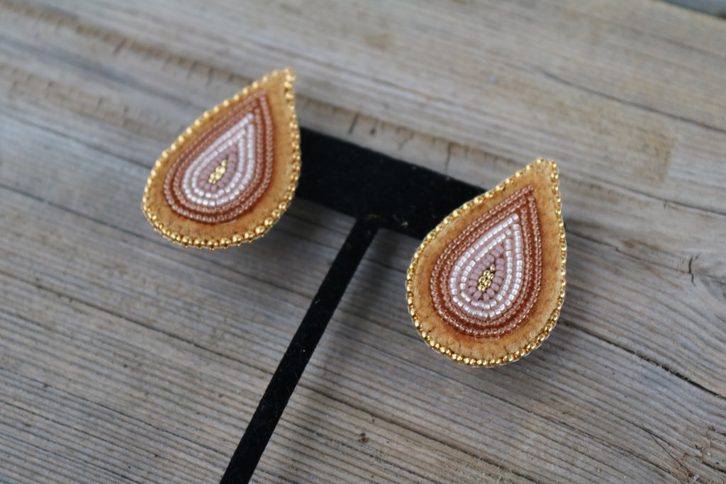 Teardrop Studs