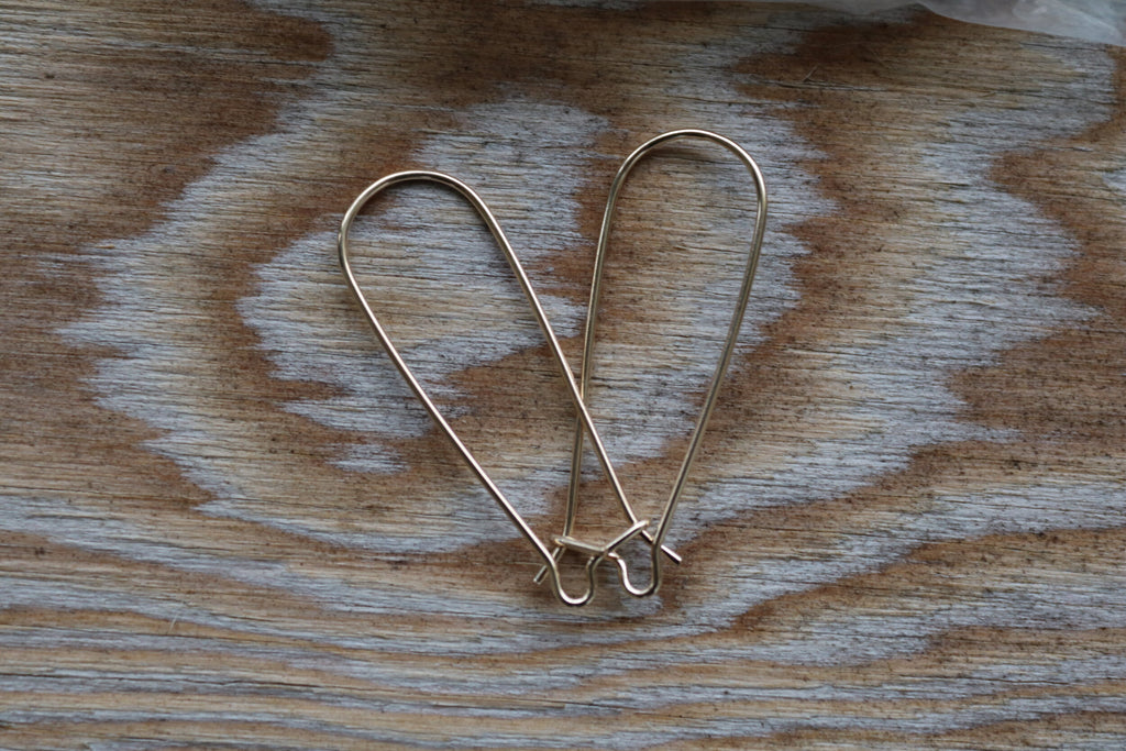 14kt Gold Fill Kidney Hooks (5 Pairs)
