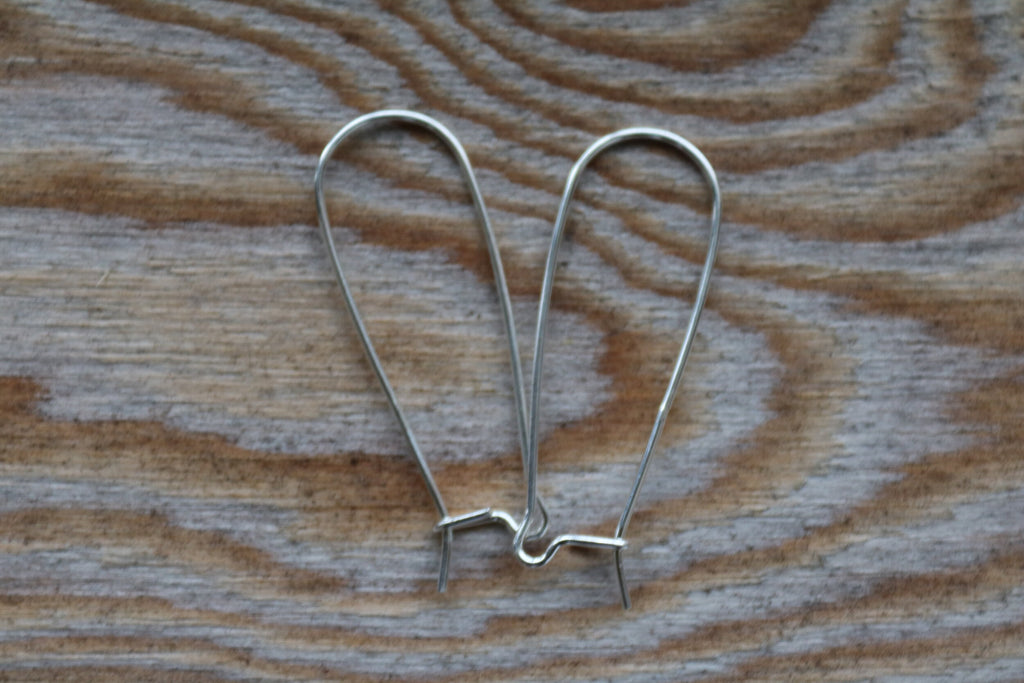 925 Sterling Silver Kidney Hooks