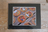 Matted Photograph - Rounds - Black