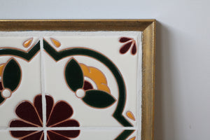 Framed Tile - Dgwaagi Otono - Gold Frame