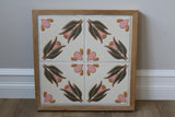 Framed Tile - Mnookmi Primavera - Wood Frame