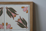 Framed Tile - Mnookmi Primavera - Wood Frame