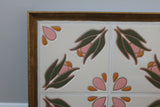 Framed Tile - Mnookmi Primavera - Gold Frame