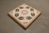 PRE-ORDER Framed Tile - Mnookmi Primavera - Wood Frame