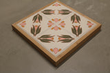 PRE-ORDER Framed Tile - Mnookmi Primavera - Wood Frame